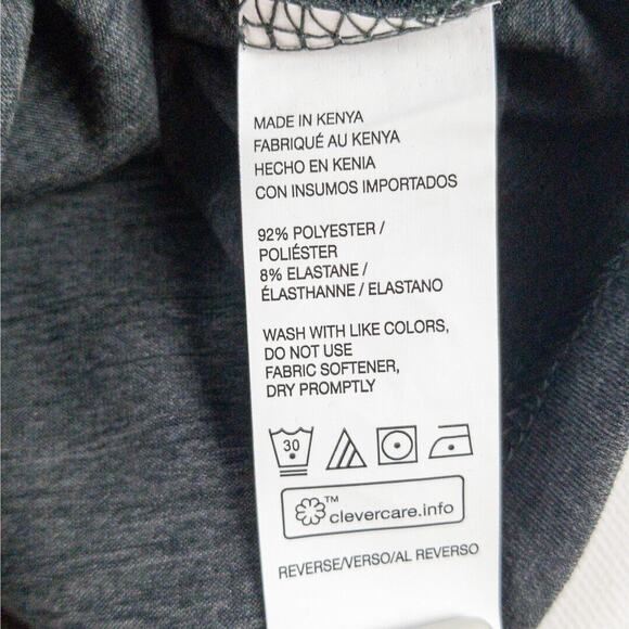 G.H. Bass & Co. Quick Dry Polo Mens Medium Short Sleeve 3-Button Shirt Black - Picture 8 of 12